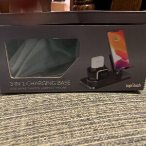 Topetech 3 in 1 charging base For Apple Watch Airpod and Iphone